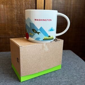 NIB Starbucks WASHINGTON “You Are Here” Collection
